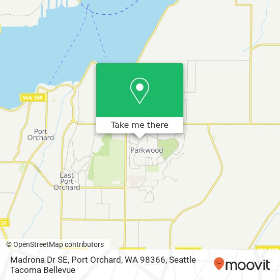 Madrona Dr SE, Port Orchard, WA 98366 map