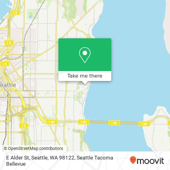 E Alder St, Seattle, WA 98122 map