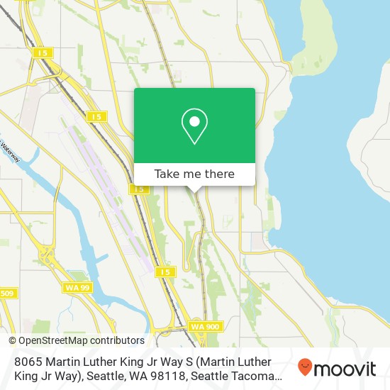 8065 Martin Luther King Jr Way S (Martin Luther King Jr Way), Seattle, WA 98118 map