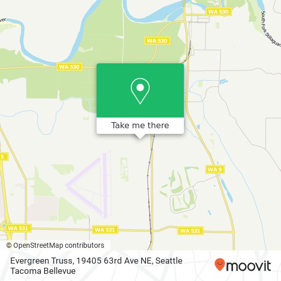 Evergreen Truss, 19405 63rd Ave NE map