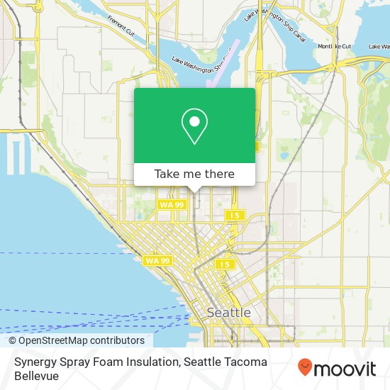 Mapa de Synergy Spray Foam Insulation