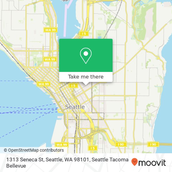 1313 Seneca St, Seattle, WA 98101 map