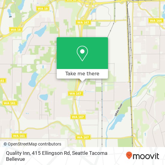 Quality Inn, 415 Ellingson Rd map