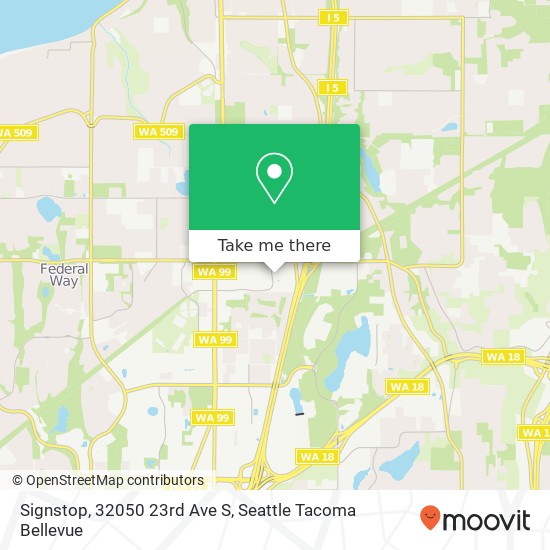 Mapa de Signstop, 32050 23rd Ave S