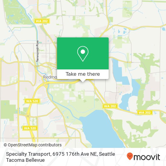 Specialty Transport, 6975 176th Ave NE map