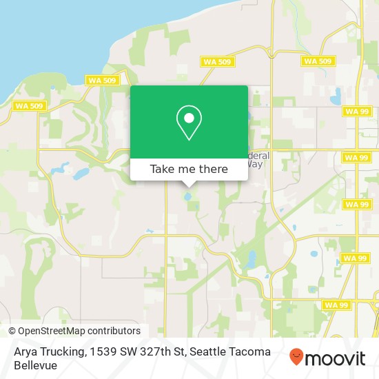 Arya Trucking, 1539 SW 327th St map