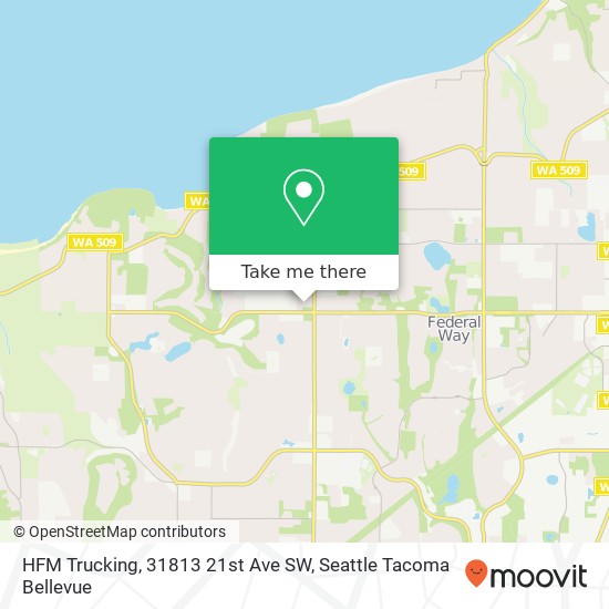 HFM Trucking, 31813 21st Ave SW map