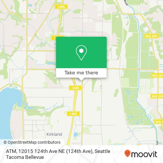 Mapa de ATM, 12015 124th Ave NE