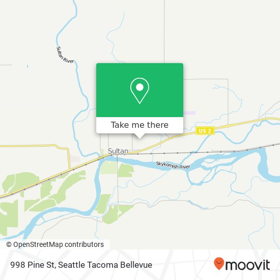 998 Pine St, Sultan, WA 98294 map