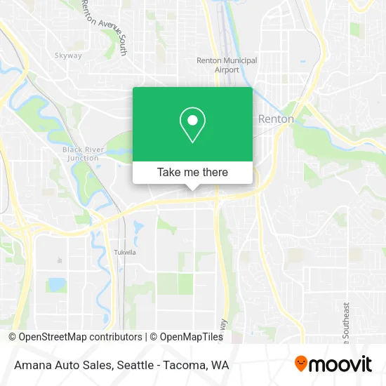 Amana Auto Sales map