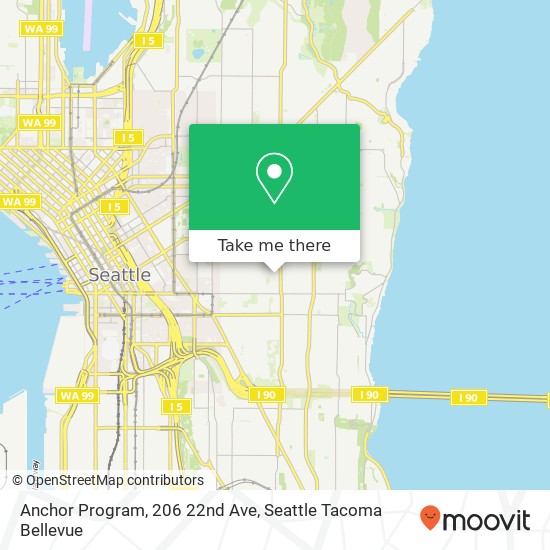 Mapa de Anchor Program, 206 22nd Ave