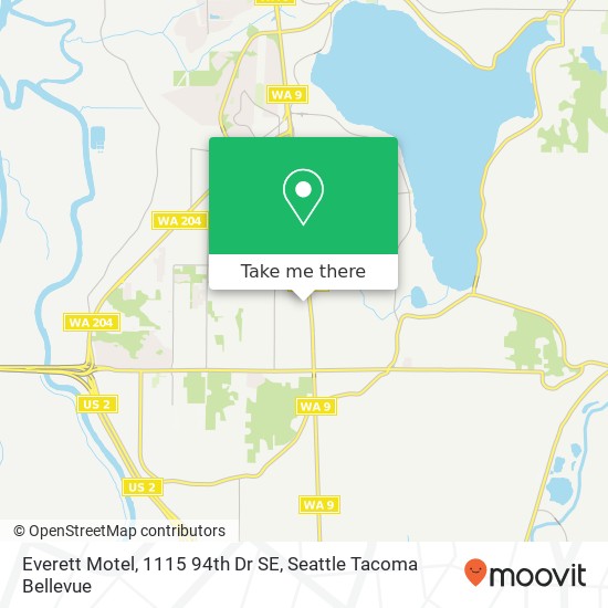 Everett Motel, 1115 94th Dr SE map