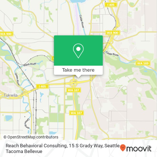 Reach Behavioral Consulting, 15 S Grady Way map