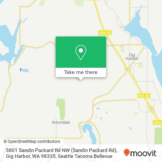 5801 Sandin Packard Rd NW (Sandin Packard Rd), Gig Harbor, WA 98335 map