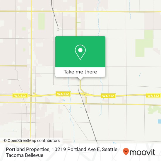 Mapa de Portland Properties, 10219 Portland Ave E