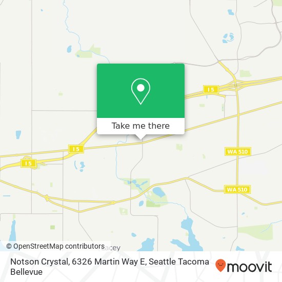 Notson Crystal, 6326 Martin Way E map