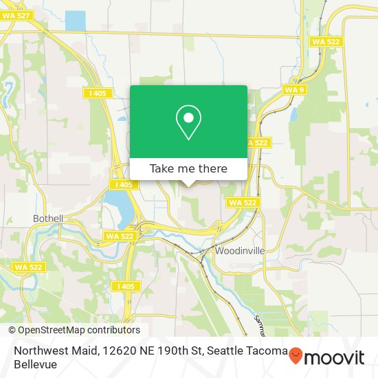 Northwest Maid, 12620 NE 190th St map