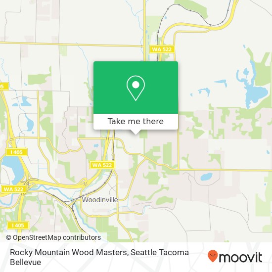 Mapa de Rocky Mountain Wood Masters