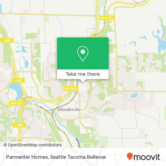 Parmenter Homes map