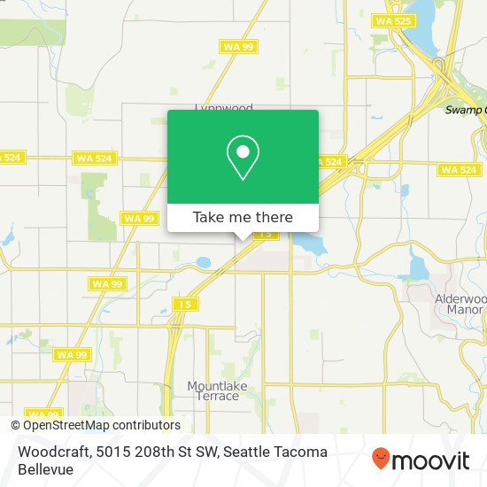 Woodcraft, 5015 208th St SW map