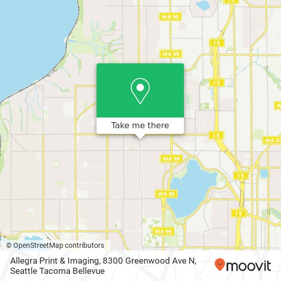 Allegra Print & Imaging, 8300 Greenwood Ave N map