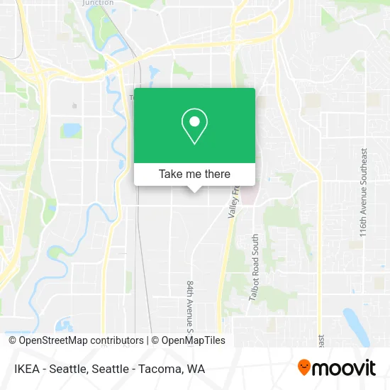 IKEA - Seattle map
