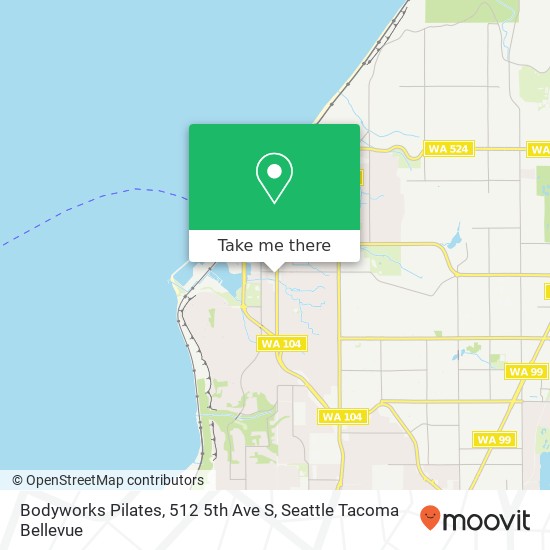 Bodyworks Pilates, 512 5th Ave S map