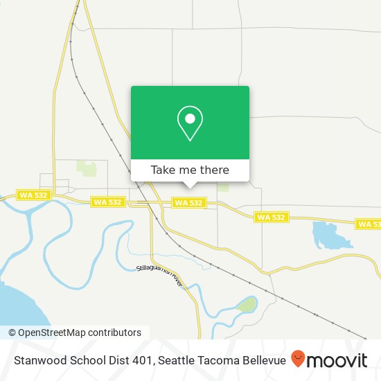 Stanwood School Dist 401 map