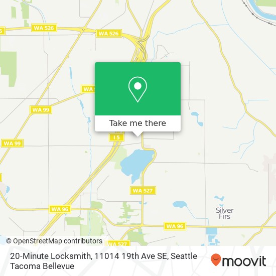 20-Minute Locksmith, 11014 19th Ave SE map