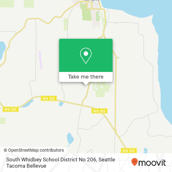 South Whidbey School District No 206, 5520 Maxwelton Rd map