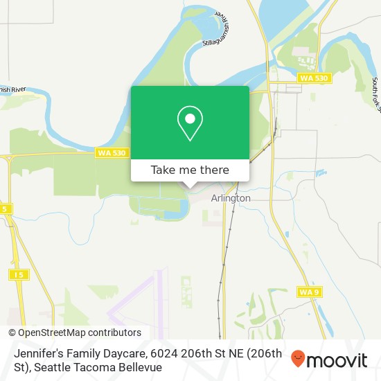 Jennifer's Family Daycare, 6024 206th St NE map