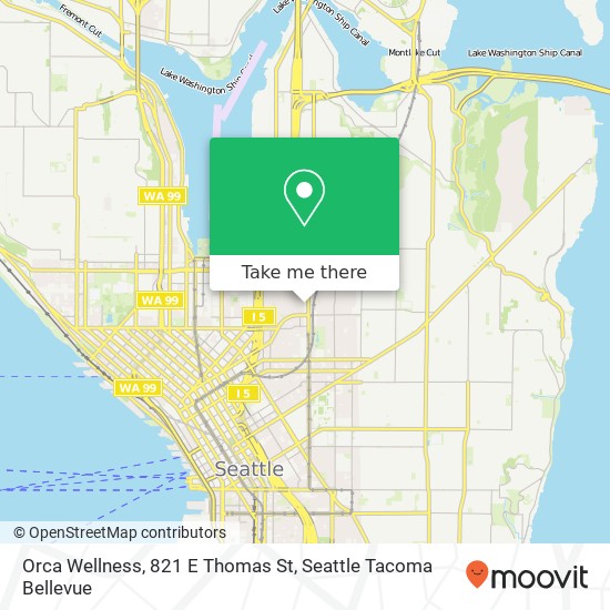 Orca Wellness, 821 E Thomas St map