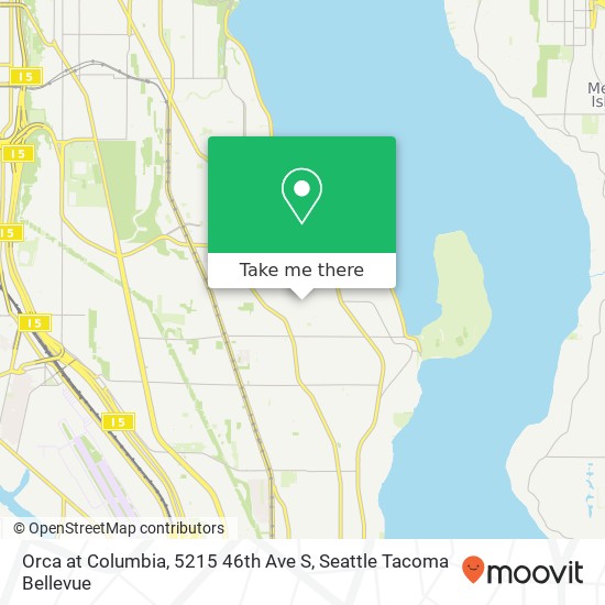 Mapa de Orca at Columbia, 5215 46th Ave S