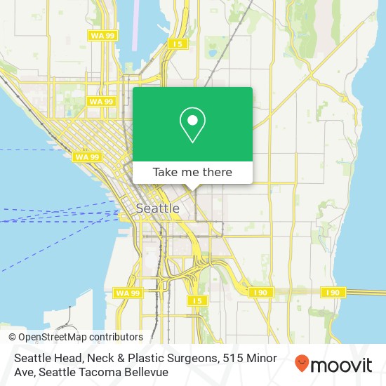 Mapa de Seattle Head, Neck & Plastic Surgeons, 515 Minor Ave