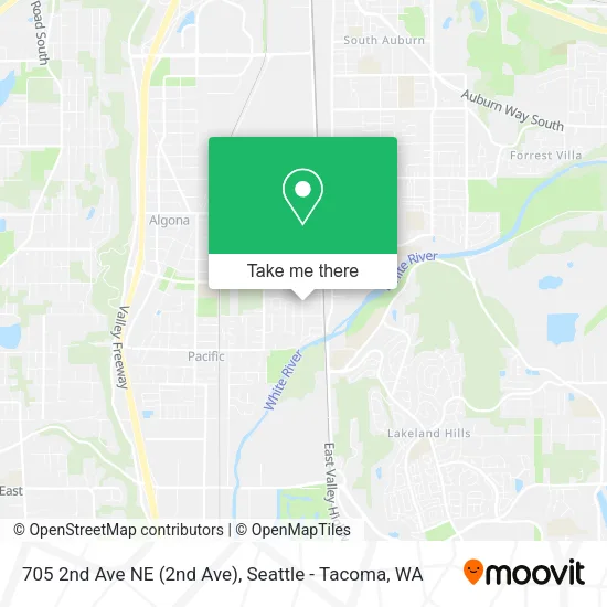 Mapa de 705 2nd Ave NE