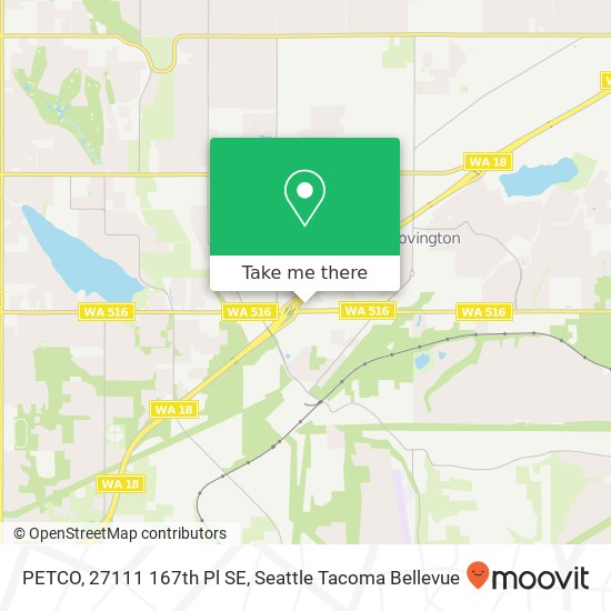 PETCO, 27111 167th Pl SE map