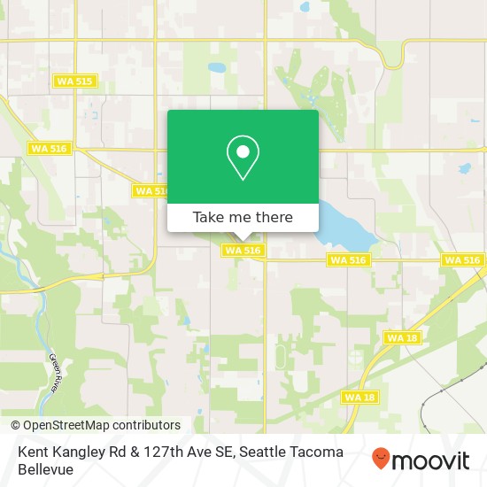 Kent Kangley Rd & 127th Ave SE map