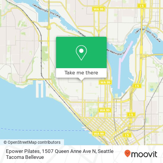 Epower Pilates, 1507 Queen Anne Ave N map