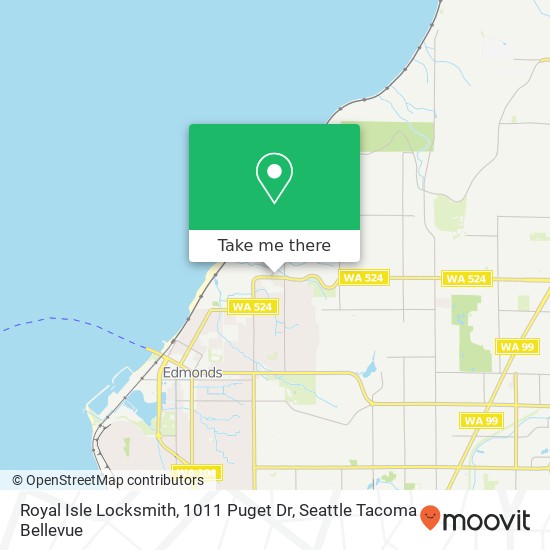 Royal Isle Locksmith, 1011 Puget Dr map