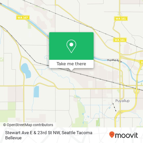 Stewart Ave E & 23rd St NW map