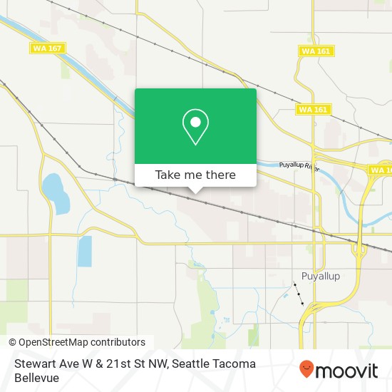 Mapa de Stewart Ave W & 21st St NW