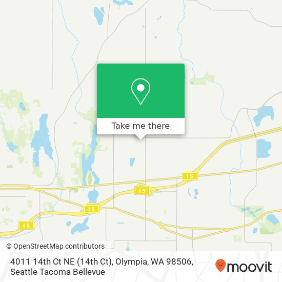 4011 14th Ct NE (14th Ct), Olympia, WA 98506 map