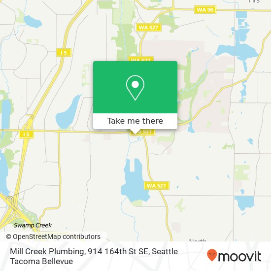 Mill Creek Plumbing, 914 164th St SE map