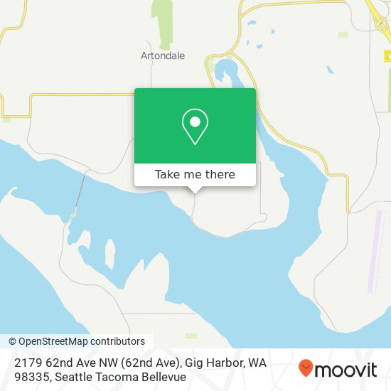 2179 62nd Ave NW (62nd Ave), Gig Harbor, WA 98335 map