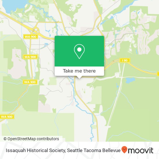 Mapa de Issaquah Historical Society