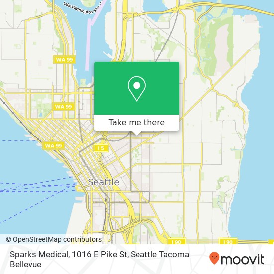 Sparks Medical, 1016 E Pike St map