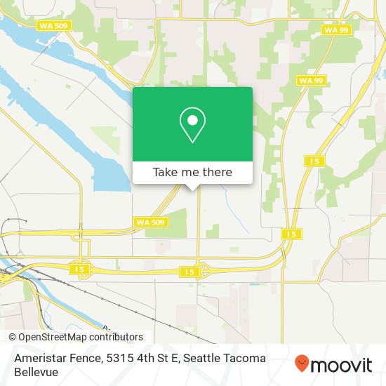 Mapa de Ameristar Fence, 5315 4th St E