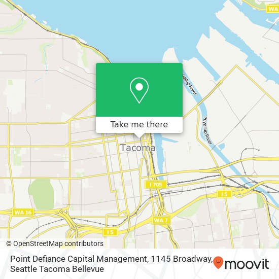 Mapa de Point Defiance Capital Management, 1145 Broadway