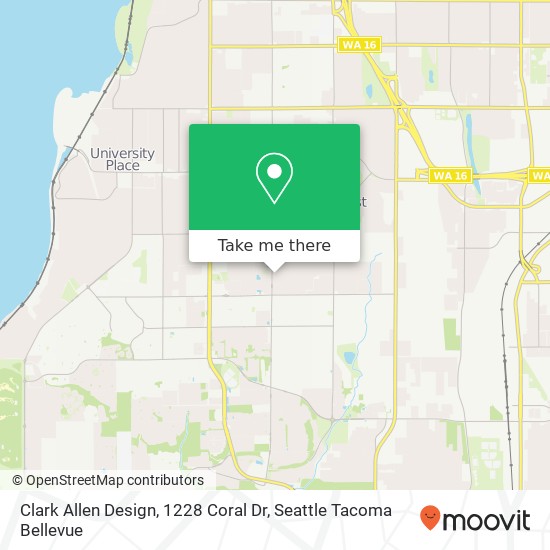 Clark Allen Design, 1228 Coral Dr map