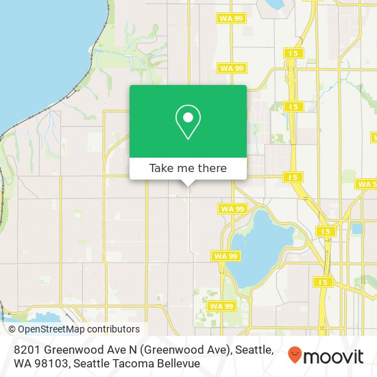 8201 Greenwood Ave N (Greenwood Ave), Seattle, WA 98103 map